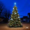 DECOLED LED světelná sada na vánoční stromy vysoké 6-8 m, teplá bílá s Flash, ledové dekory EFD11