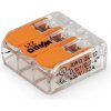 Univerzálna rýchlospojka LINE/DRUT 3x 0,2-4 mm2 WAGO 221-413 (balenie 50 ks)