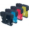 MultiPack.sk (4pack) BROTHER LC1100VALBP multipack - kompatibilné náplne do tlačiarne Brother