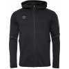Pánska mikina Umbro, TERRACE FULL ZIP HOODIE čierna,sivá XXL