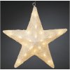 Konstsmide Svetelná figúrka akrylová LED hviezda 40 x 40 cm teplé biele svetlo