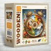WOODEN CITY Dřevěné Koňské hodiny 250 dielov
