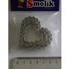 Vykrajovátka srdiečka zúbkovan é 4 ks - Smolík - Smolík