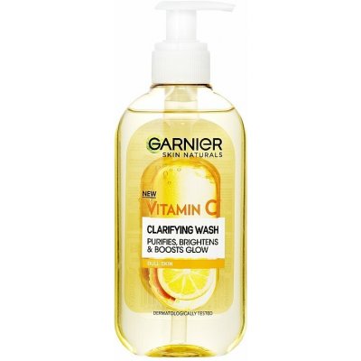 Garnier Skin Naturals rozjasňujúci čistiaci gél s vitamínom C, 200 ml