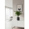 eshop-kvetinace.sk Umelá palma v kvetináči AREKA, plast, výška 90 cm, zelená