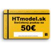 HT model Elektronicka darčeková poukážka - 50 EUR