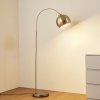 Oblúková stojacia lampa Lindby Moisia, mosadzná farba, kov, 148 cm - 9945383