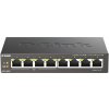 D-Link DGS-1008P 8x 1000 Desktop Switch, 4PoE port