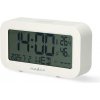 Nedis CLDK2005WT - Digitálny Stolný Budík | LED | Podsvietenie | Funkcia odloženého budenia | Biela