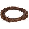Dekoračný veniec z ratanu - 25 cm