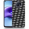 Picasee silikónový čierny obal pre Xiaomi Redmi Note 9T - Separ - White On Black 2