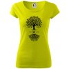 Narodeninový strom 50 - Dámske tričko Pure - S ( Limetková )