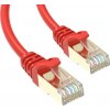 Conexpro PC6AFS-5R slim patch STP CAT6A 5m červený