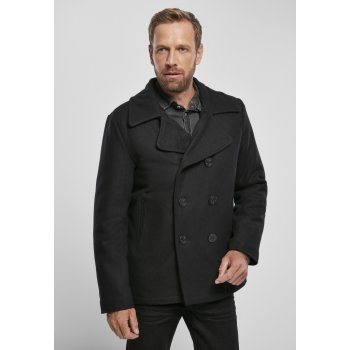 Brandit pánsky kabát Pea coat black