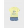 Set - tričko s potlačou a kraťasy Mayoral - 2501654031 Veľkosť: 80