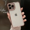 Púzdro SES Ochranné silikonové s kamínky Apple iPhone 13 - svetlo ružové