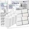 AquaFloow pre kávovary Siemens: 3x filter, 2x odvápňovač (tablety), čistiaca kefka