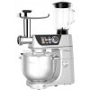 Celokovový multifunkční kuchyňský robot Patricca Prestige 1800W digitální / stříbrná