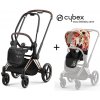 Farebný set ku kočíku Cybex Priam 4.0 Seat Pack Spring Blossom Dark Rosegold