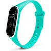 Xiaomi Mi Band 3/4 dvojfarebný náhradný náramok Farba: Cyan-biela MBSCZ-4DBCYB