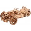 Ugears 3D drevené mechanické puzzle Trojkolka UGR-S