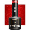 OCHO NAILS Hybridný lak na nechty červený 202 -5 g