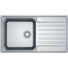 Franke Bell Drez BCX 211-86/2, 86x48 cm, nerezová 127.0738.577