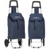 Nákupný vozík Colombo plast, tmavomodrý, 40 l, na dvoch kolieskach