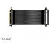 AKASA RISER BLACK X2 Premium PCIe 3.0 x 16 Stúpačka, 100 cm