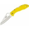 Vega Spyderco C88PYL2 Salt 2 Lightweight Sheepfoot vreckový nôž 7,6 cm, žltá, FRN