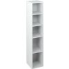 SAPHO - ESPACE otvorená policová skrinka 30x172x32cm,biela ESC160-3030