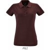 SOL'S | Perfect Women, Dámske polo, fialová heat. oxblood, XXL
