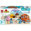 Stavebnica LEGO DUPLO Bluey a zmrzlinový výlet, 22 dielikov, od 2 rokov