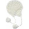 Szaleo zimná čiapka ušiak biela univerzálna veľkosť