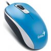 GENIUS DX-110/Kancelářská/Optická/1 000 DPI/Drátová USB/Modrá 31010116110