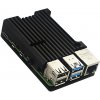 LaskaKit_cz Hliníkový chladič pro Raspberry Pi 4B, pasívny, čierny