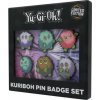 Fanattik Yu-Gi-Oh Set of 6 Limited Edition Kuriboh Pin Badges sada odznakov