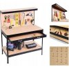 Pracovný dielenský stôl na náradie do garáže, dielne, pracovne s doskou