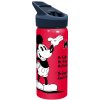 Stor hliníková fľaša s výsuvnou slamkou MICKEY MOUSE 710ml