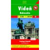 Automapa Vídeň + Rakousko 1:16 000/1:500 000