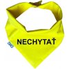Funky Dog žltá šatka Nechytať L