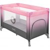 Detská cestovná postieľka Stefi - Ružová Ombré
