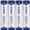 XTAR AAA 1,5V Li-ion Nabíjateľná batéria | Konštantné napätie & Výkon