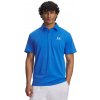 Pánske polo tričko Under Armour, ICON Modrá,Biela XL