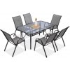 Záhradný set BOLOGNA 150/6 Mixed Grey