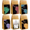 Zrnková káva Arabica NUNO ZRNKOVÁ KÁVA SADA NEWEST WORLD 6X200G 1200g 1200 g