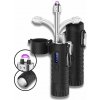 Luxria Plasma Explorer Flexible II - Vodotesný plazmový zapaľovač s LED svetlom (IP68) Farba: Čierna + šnúrka