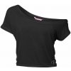 Dievčenské tričko PAPILLON, SHORT WIDE Čierna,Biela 164