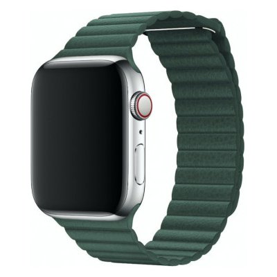 Innocent Leather Loop Band Apple Watch 42/44mm Midnight Green I-LEATH-LOOP-44-MGRN