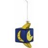 Vianočná ozdoba CUBIK MOON, modrá, Alessi